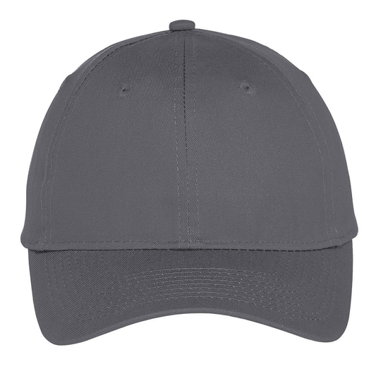 Embroidered Hat - Port & Company Six-Panel Unstructured Twill Cap