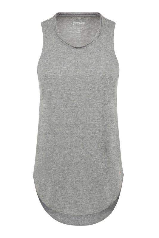 Janie Tri Blend Jersey Fashion Tank