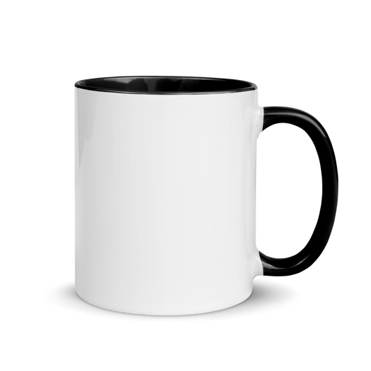 Two-Tone Mug - Printful White Ceramic Mug with Color Inside