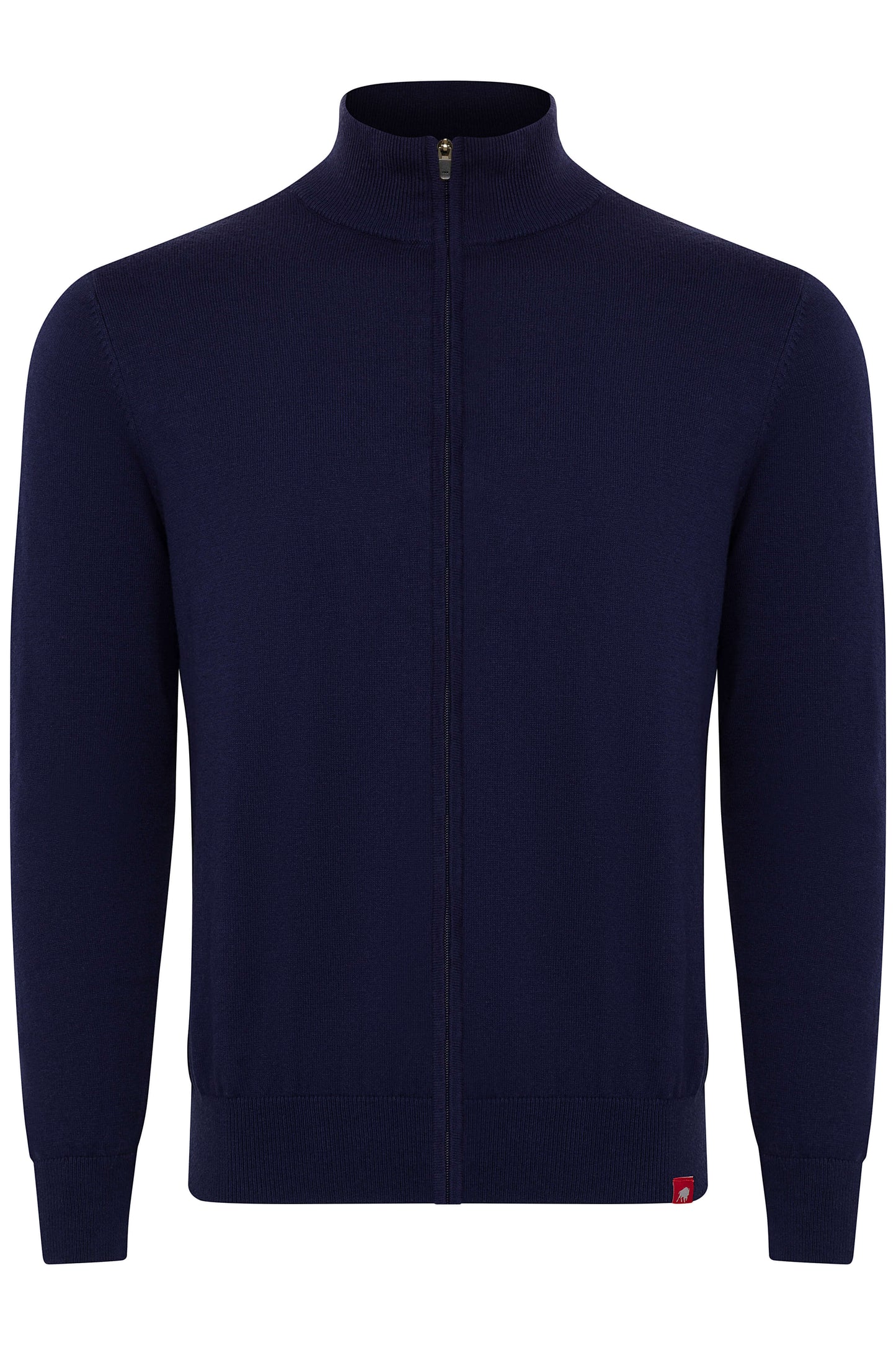 Vail Men's Ultra Soft Cotton, Cashmere Knit Full Zip Jacket