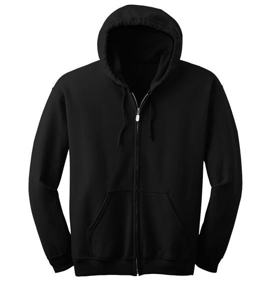 Fleece Zip-Up Hooded Sweatshirt - Gildan G18600
