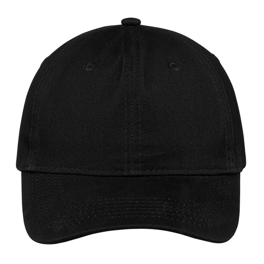 Embroidered Hat - Port & Company - Brushed Twill Low Profile Cap