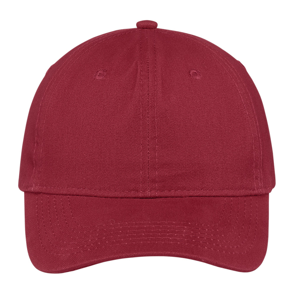 Embroidered Hat - Port & Company - Brushed Twill Low Profile Cap