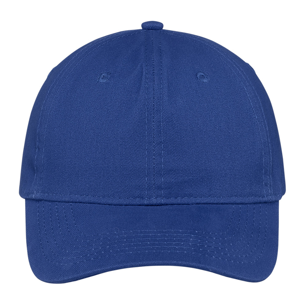 Embroidered Hat - Port & Company - Brushed Twill Low Profile Cap