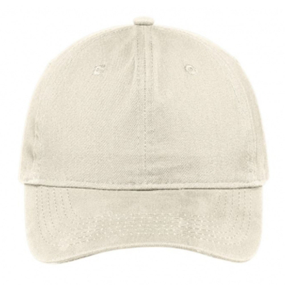 Embroidered Hat - Port & Company - Brushed Twill Low Profile Cap