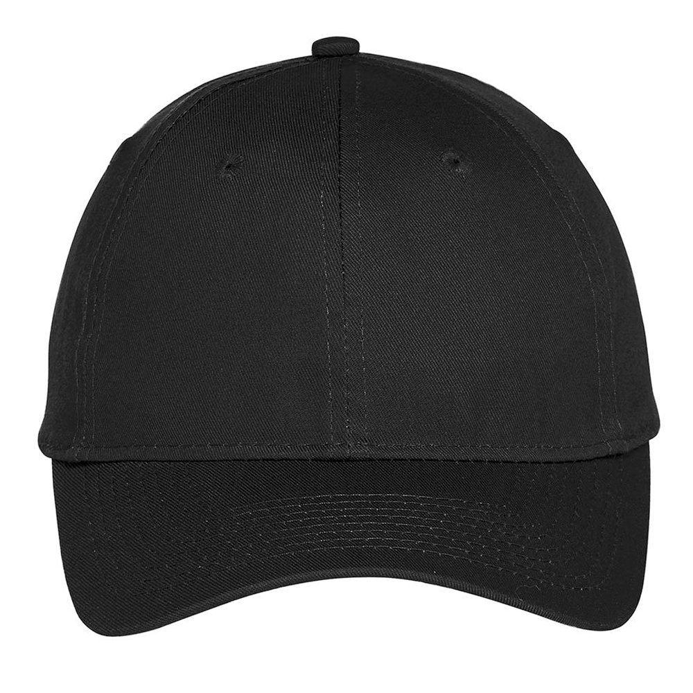 Embroidered Hat - Port & Company  Six-Panel Unstructured Twill Cap