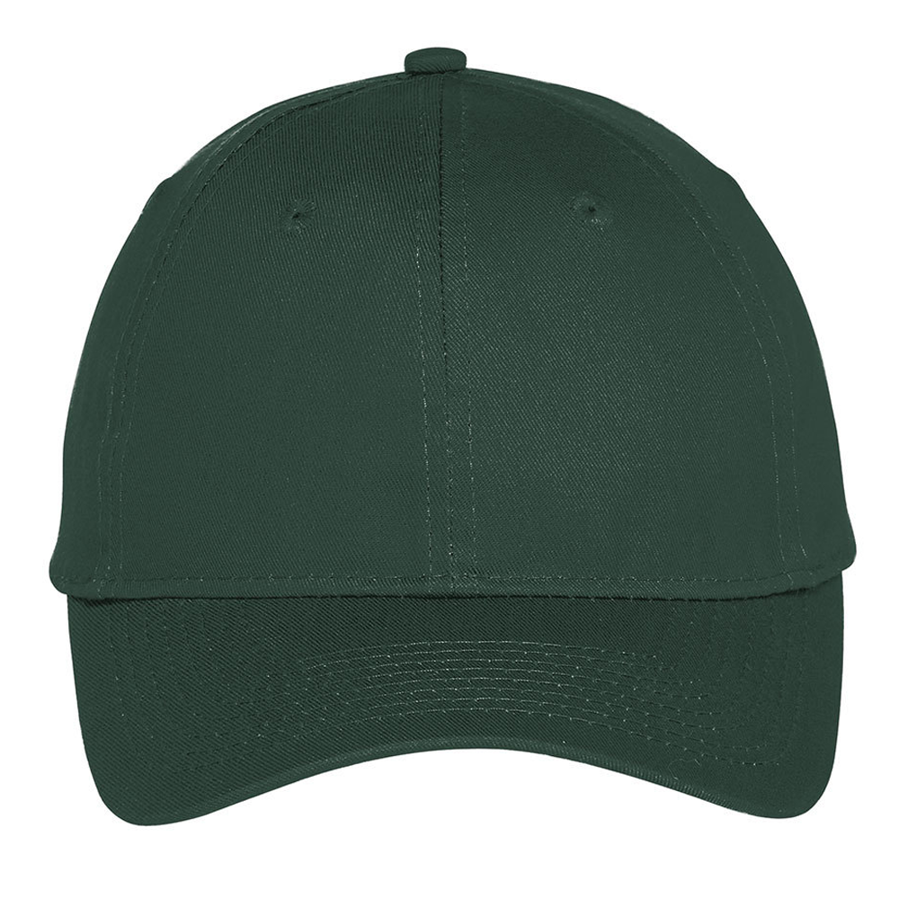 Embroidered Hat - Port & Company  Six-Panel Unstructured Twill Cap