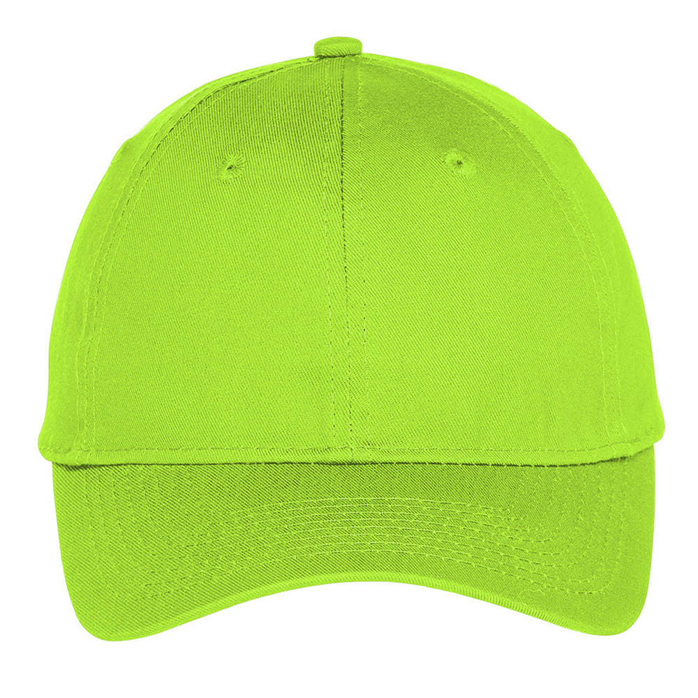 Embroidered Hat - Port & Company  Six-Panel Unstructured Twill Cap