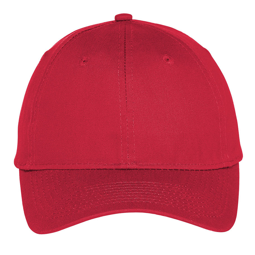 3D Puff Embroidered Hat - Port & Company  Six-Panel Unstructured Twill Cap C914