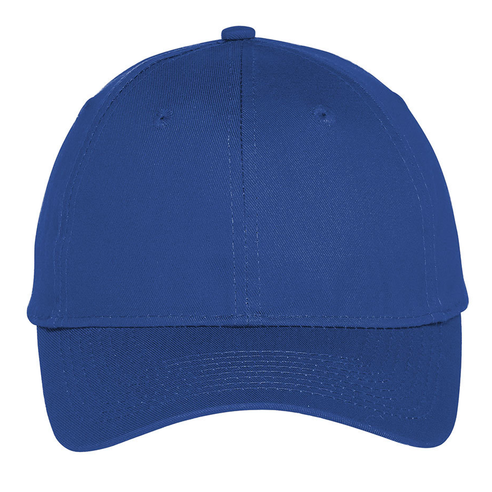 Embroidered Hat - Port & Company  Six-Panel Unstructured Twill Cap