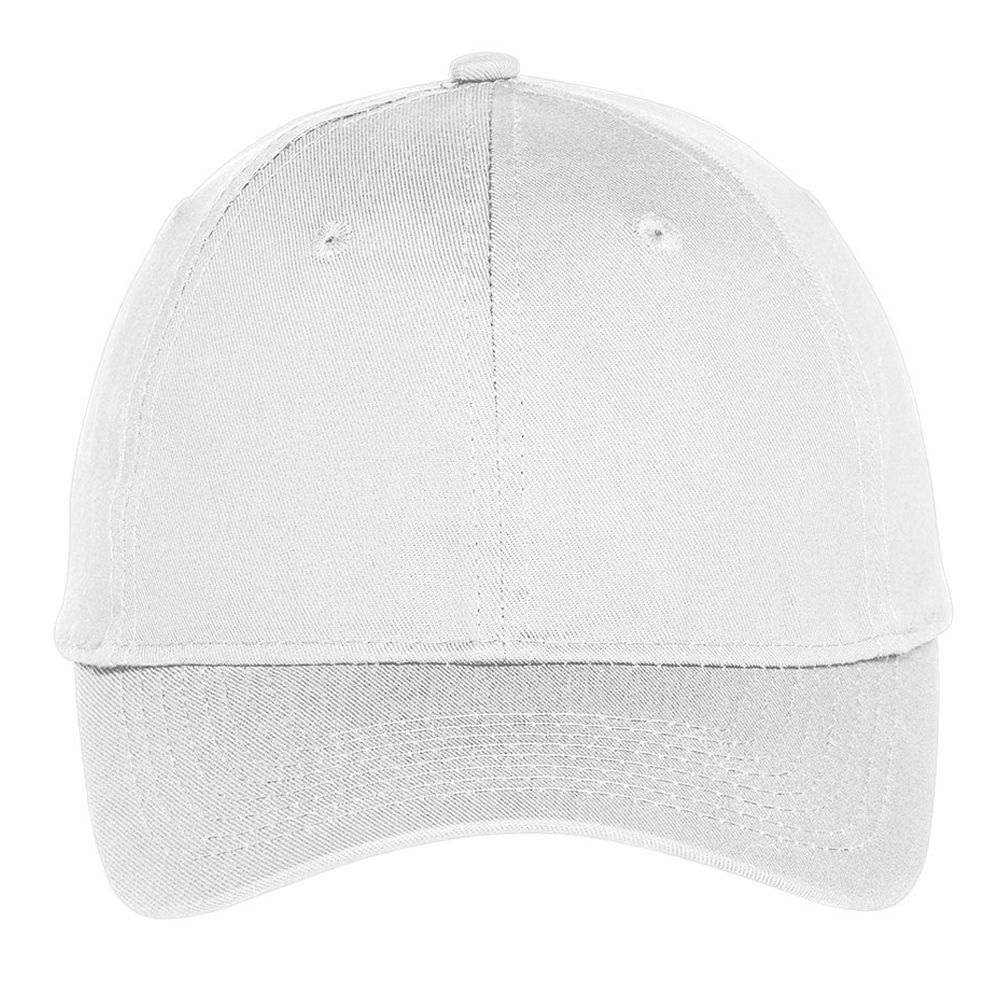 3D Puff Embroidered Hat - Port & Company  Six-Panel Unstructured Twill Cap C914