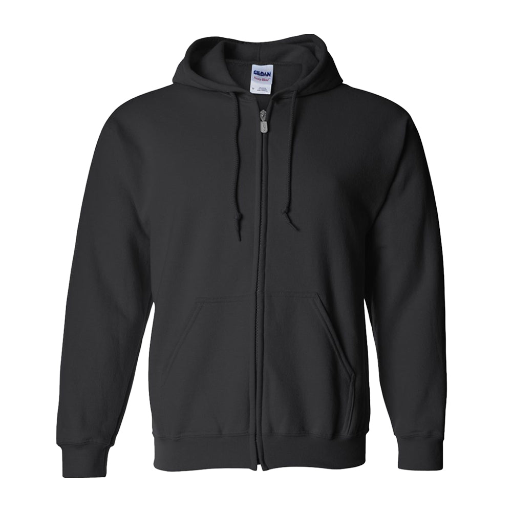 Zip-Up Hooded Sweatshirt - Gildan 18600
