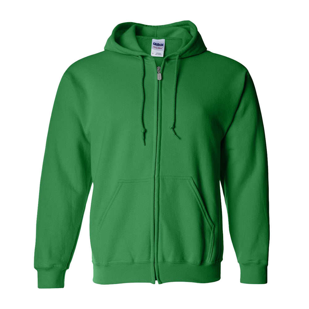 Zip-Up Hooded Sweatshirt - Gildan 18600