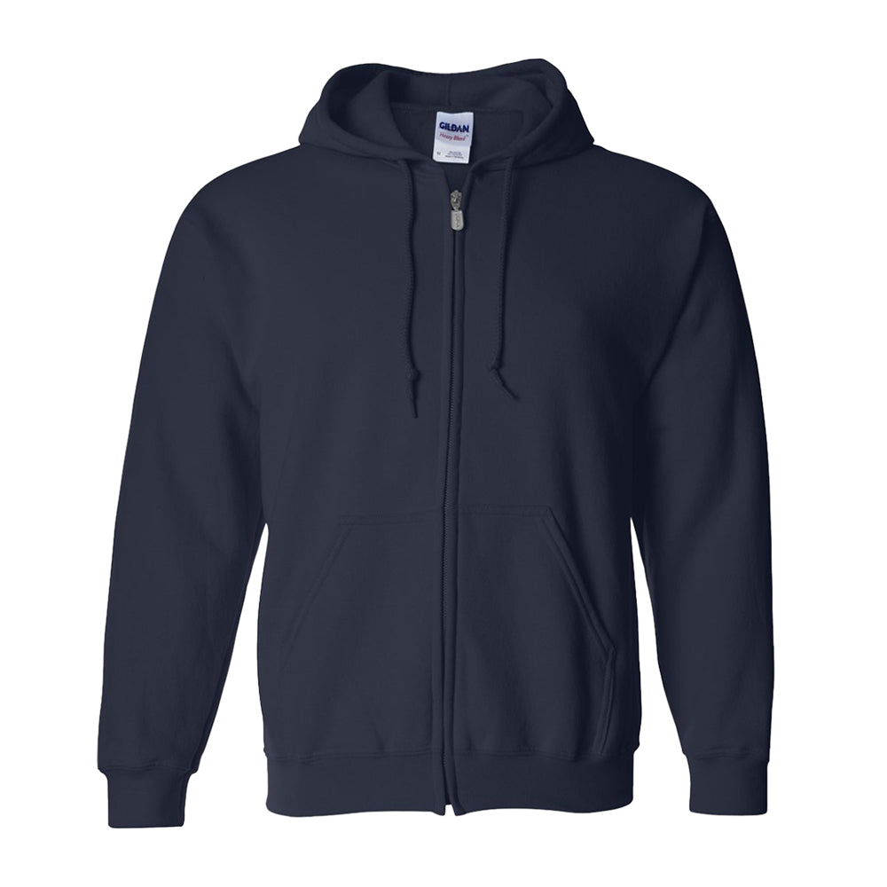 Zip-Up Hooded Sweatshirt - Gildan 18600