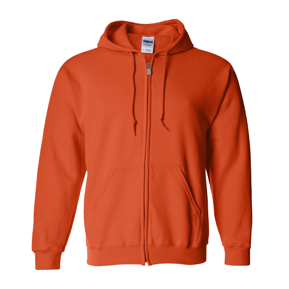 Zip-Up Hooded Sweatshirt - Gildan 18600
