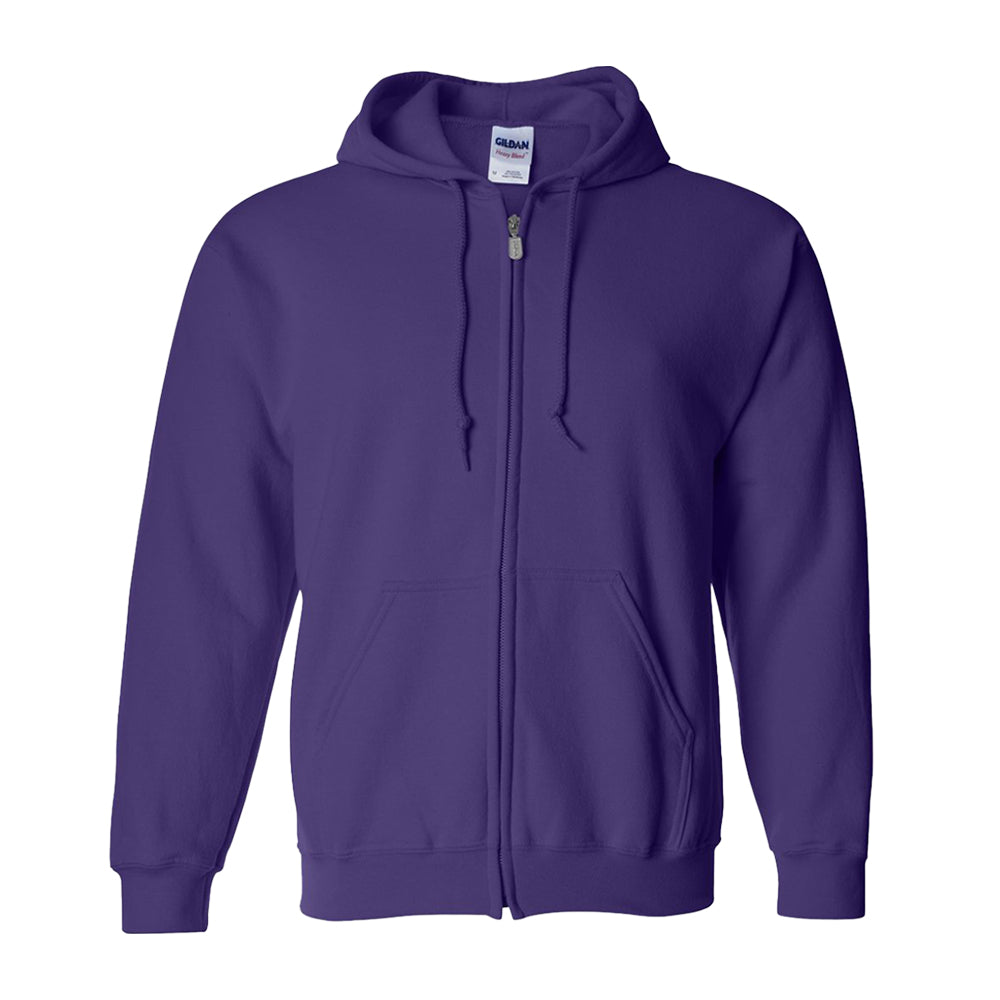 Zip-Up Hooded Sweatshirt - Gildan 18600