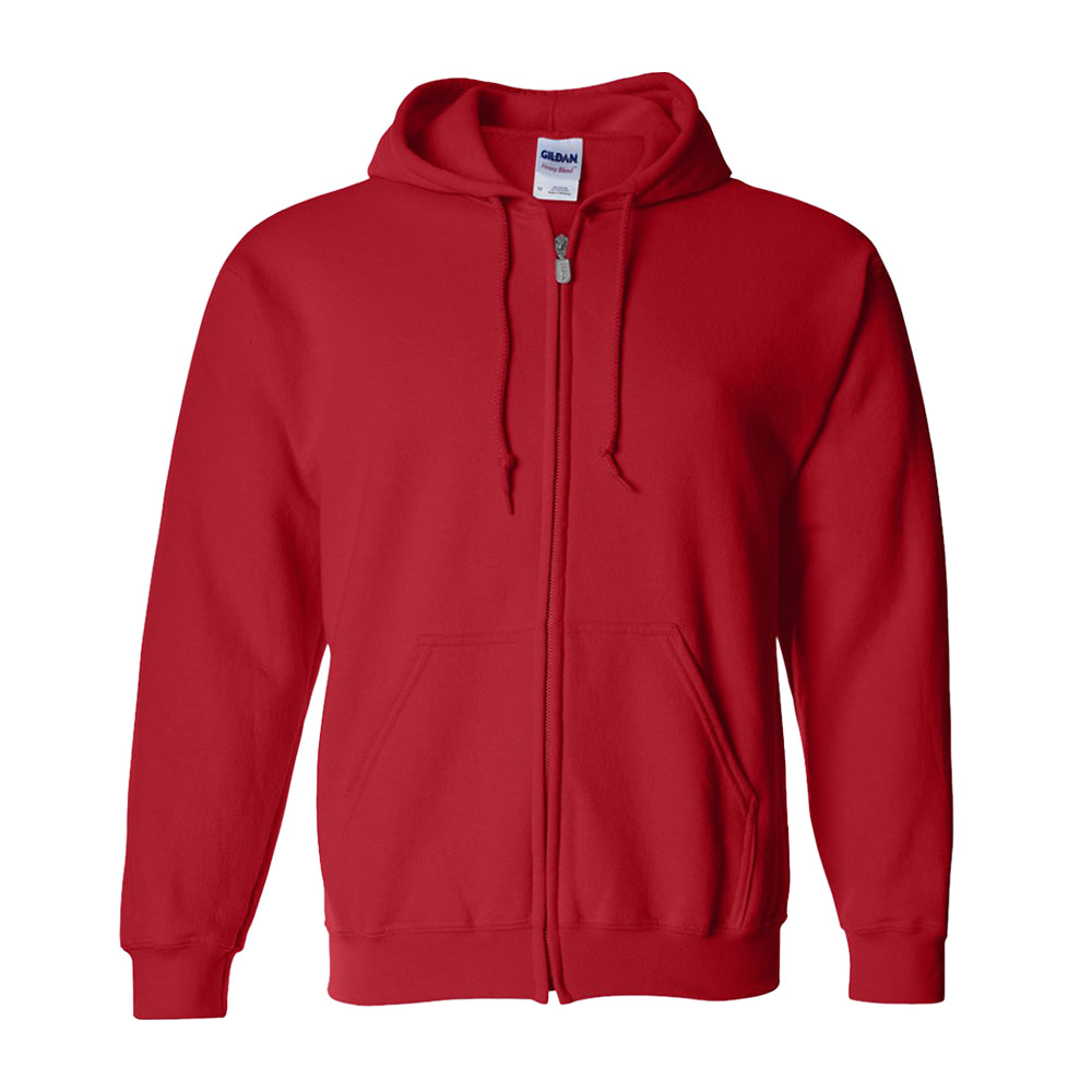 Zip-Up Hooded Sweatshirt - Gildan 18600