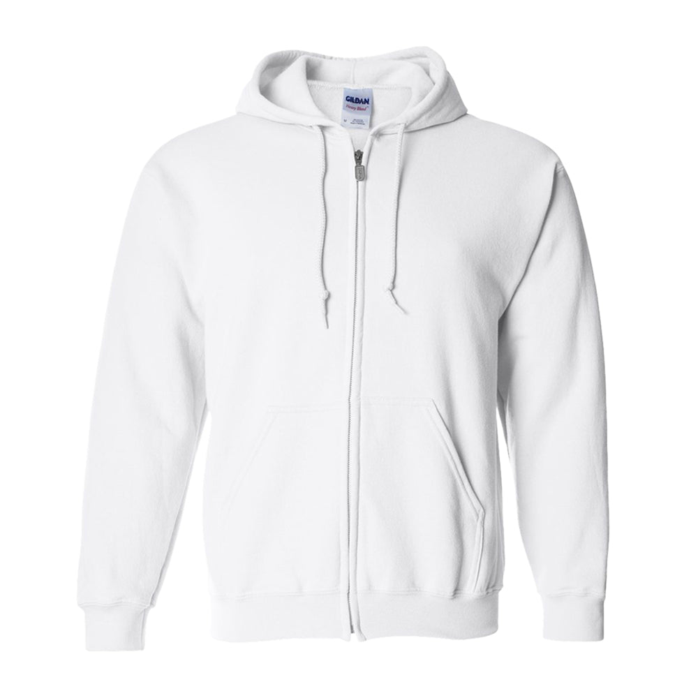 Zip-Up Hooded Sweatshirt - Gildan 18600