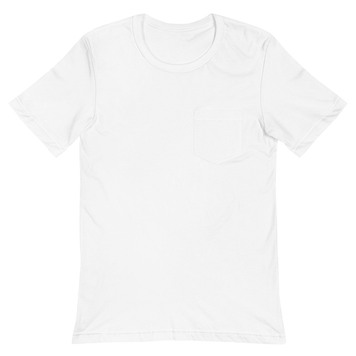 Pocket Adult Short Sleeve T-Shirt - Bella + Canvas 3021