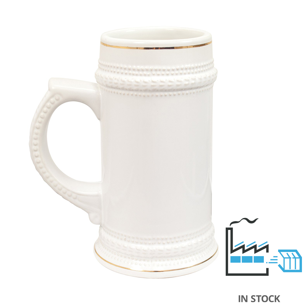 20 oz Ceramic Beer Stein