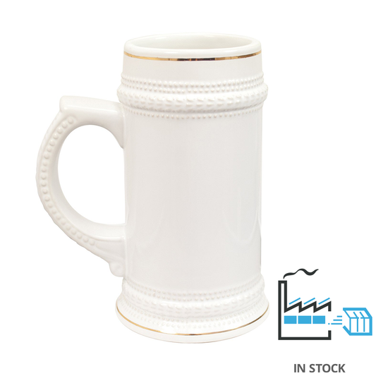 20 oz Ceramic Beer Stein