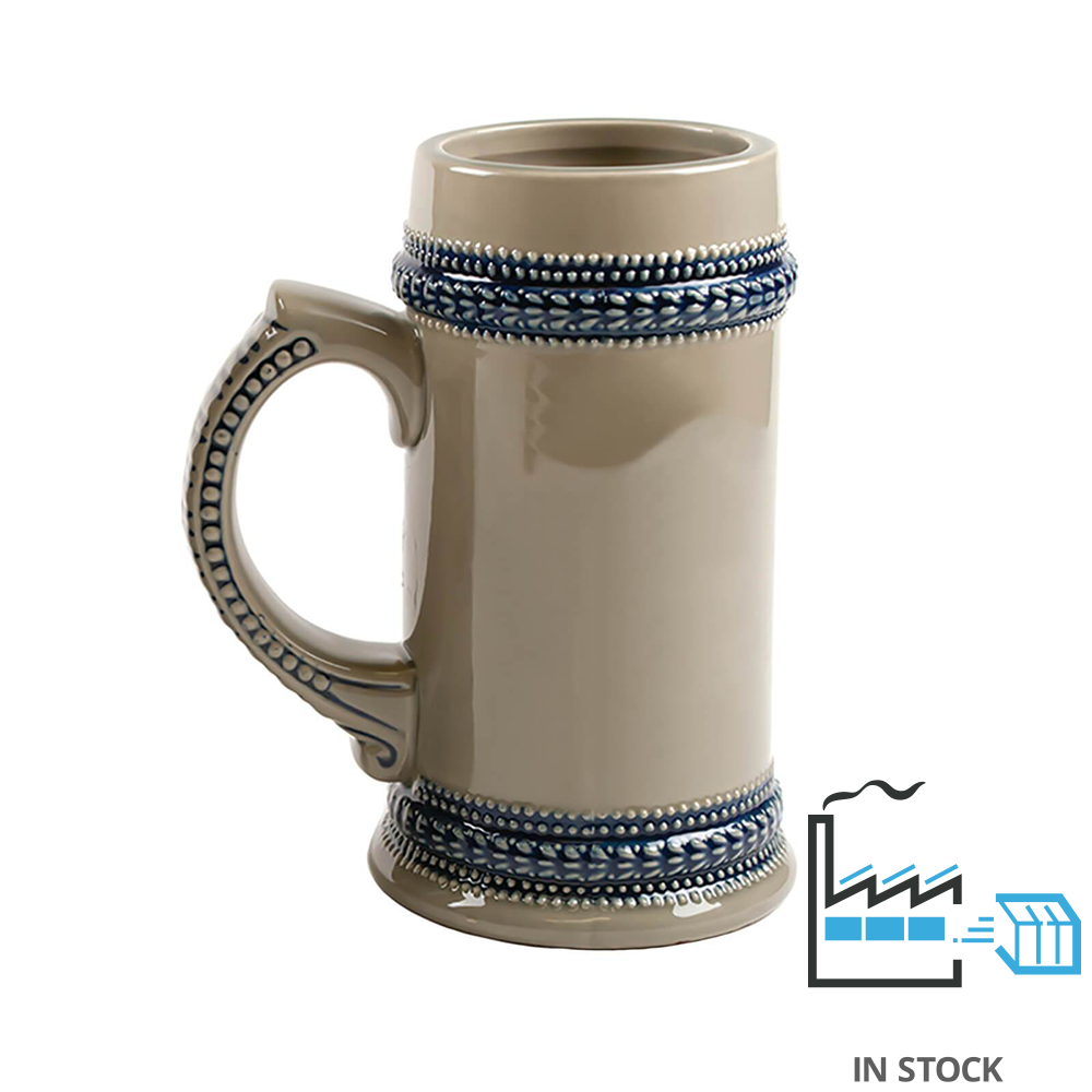 20 oz Ceramic Beer Stein