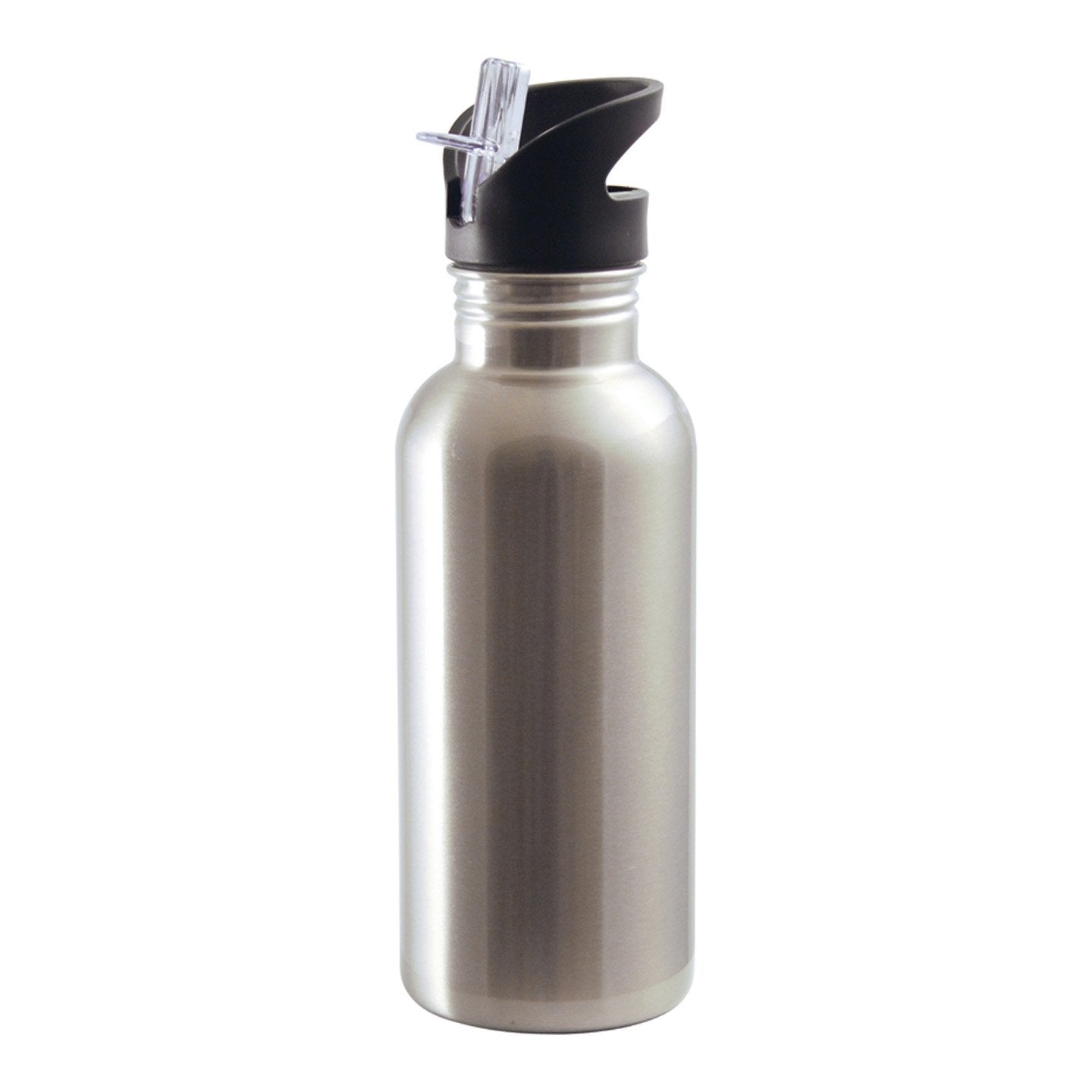 20 oz Screw Top Water Bottle with Straw