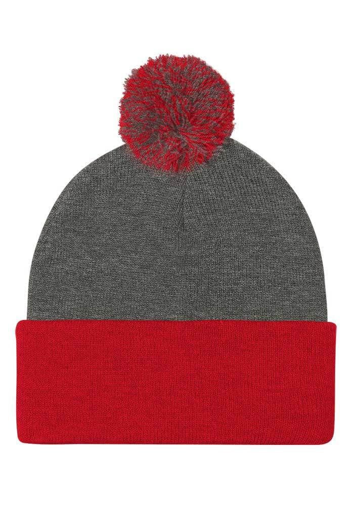 Pom Pom Knit Beanie - Sportsman Pom Pom Knit Beanie