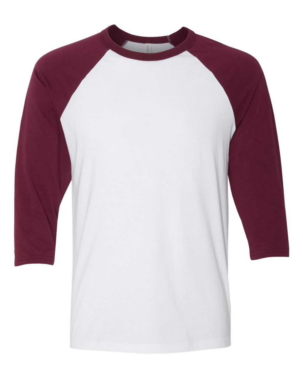 Unisex 3/4 Sleeve Baseball Tee - Bella+Canvas 3200
