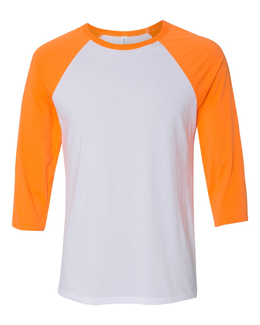 Unisex 3/4 Sleeve Baseball Tee - Bella+Canvas 3200