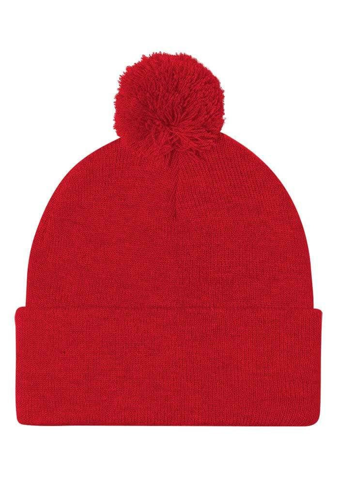 Pom Pom Knit Beanie - Sportsman Pom Pom Knit Beanie
