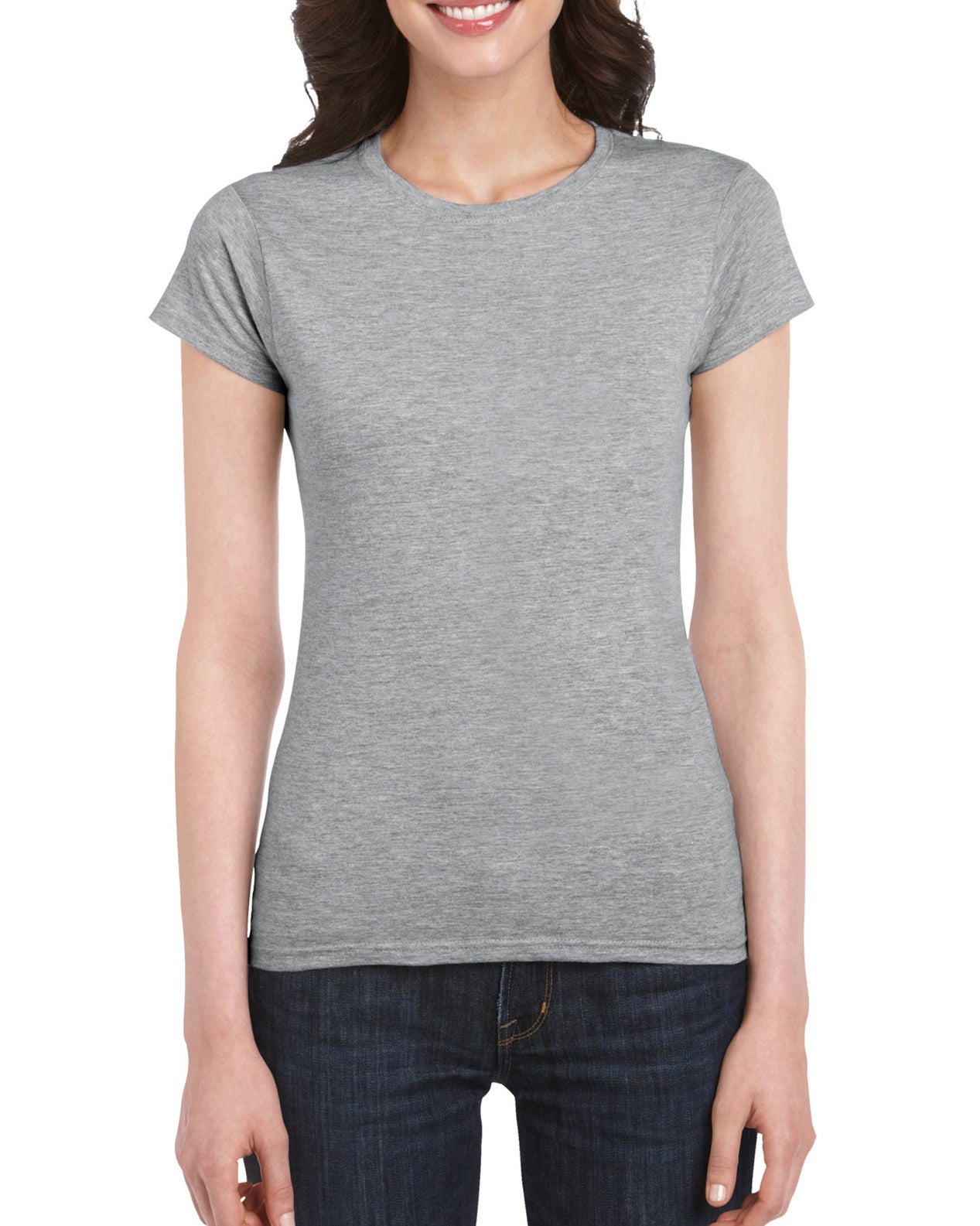 Women's Short Sleeve T-Shirt - 64000L - Monetyze-Optiger