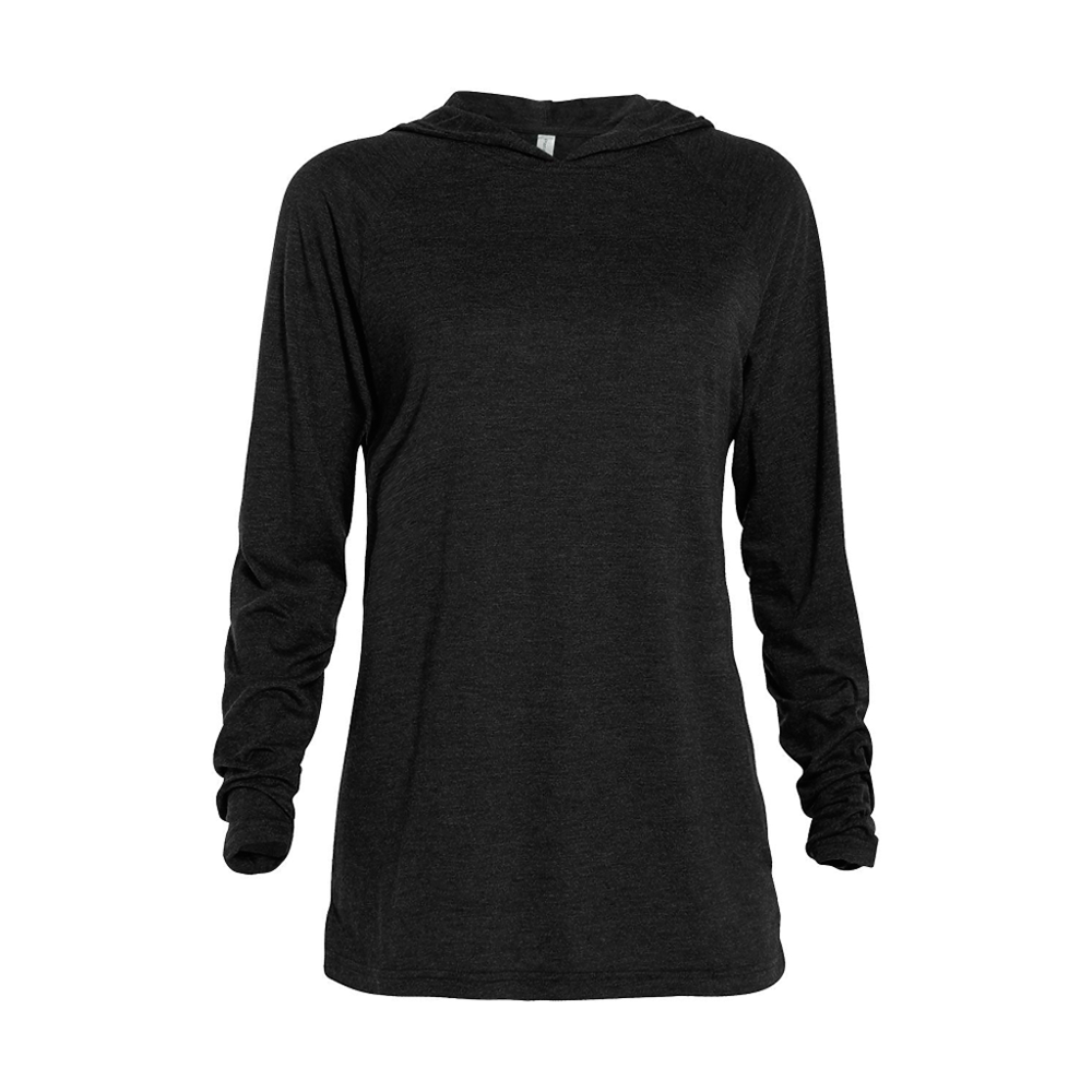 Unisex Tri-blend Raglan Hoodie - Delta Apparel P909T
