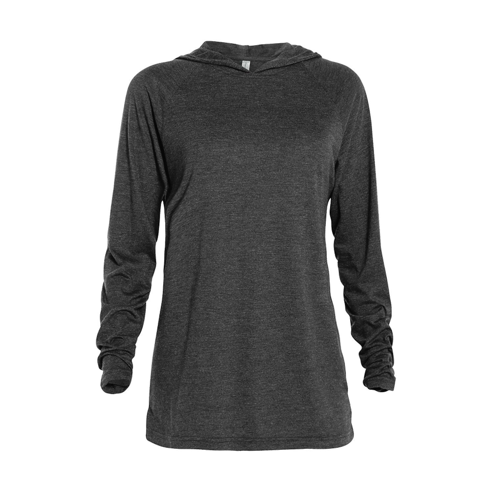 Unisex Tri-blend Raglan Hoodie - Delta Apparel P909T