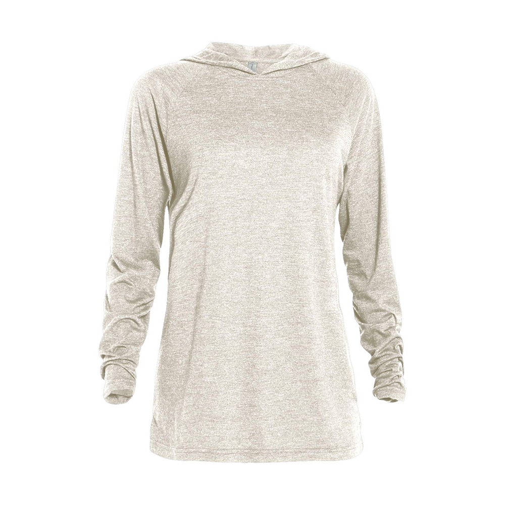 Unisex Tri-blend Raglan Hoodie - Delta Apparel P909T