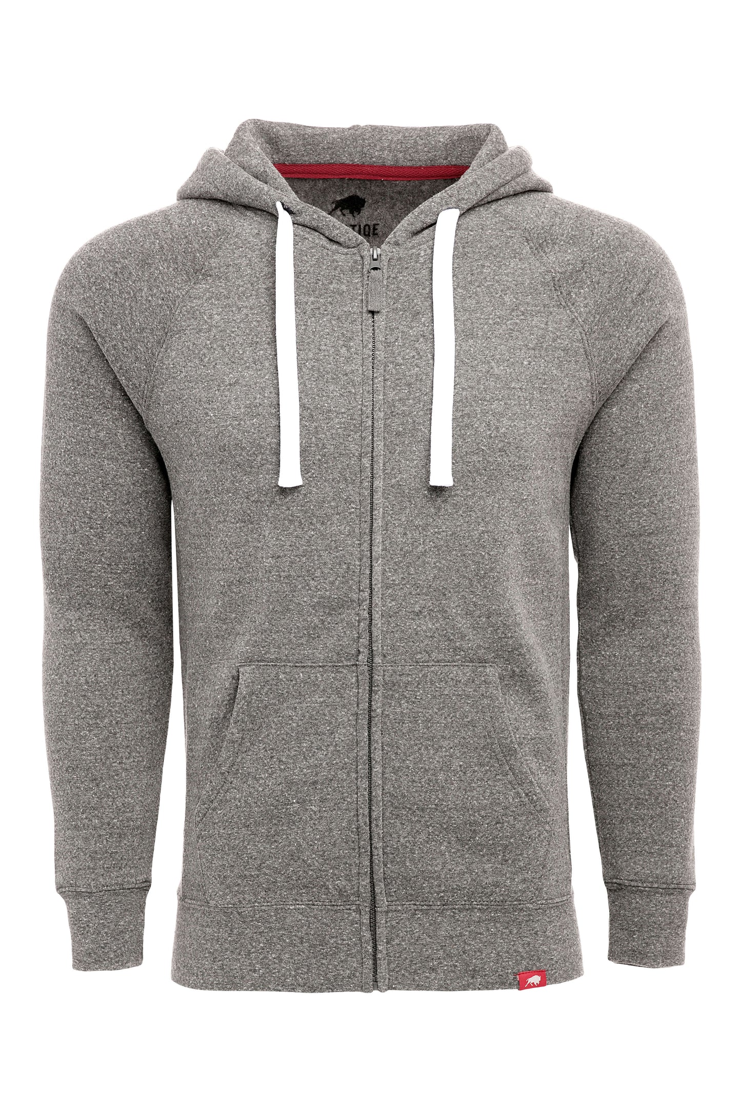 Heywood Tri Blend Fleece Zip Up Hoodie