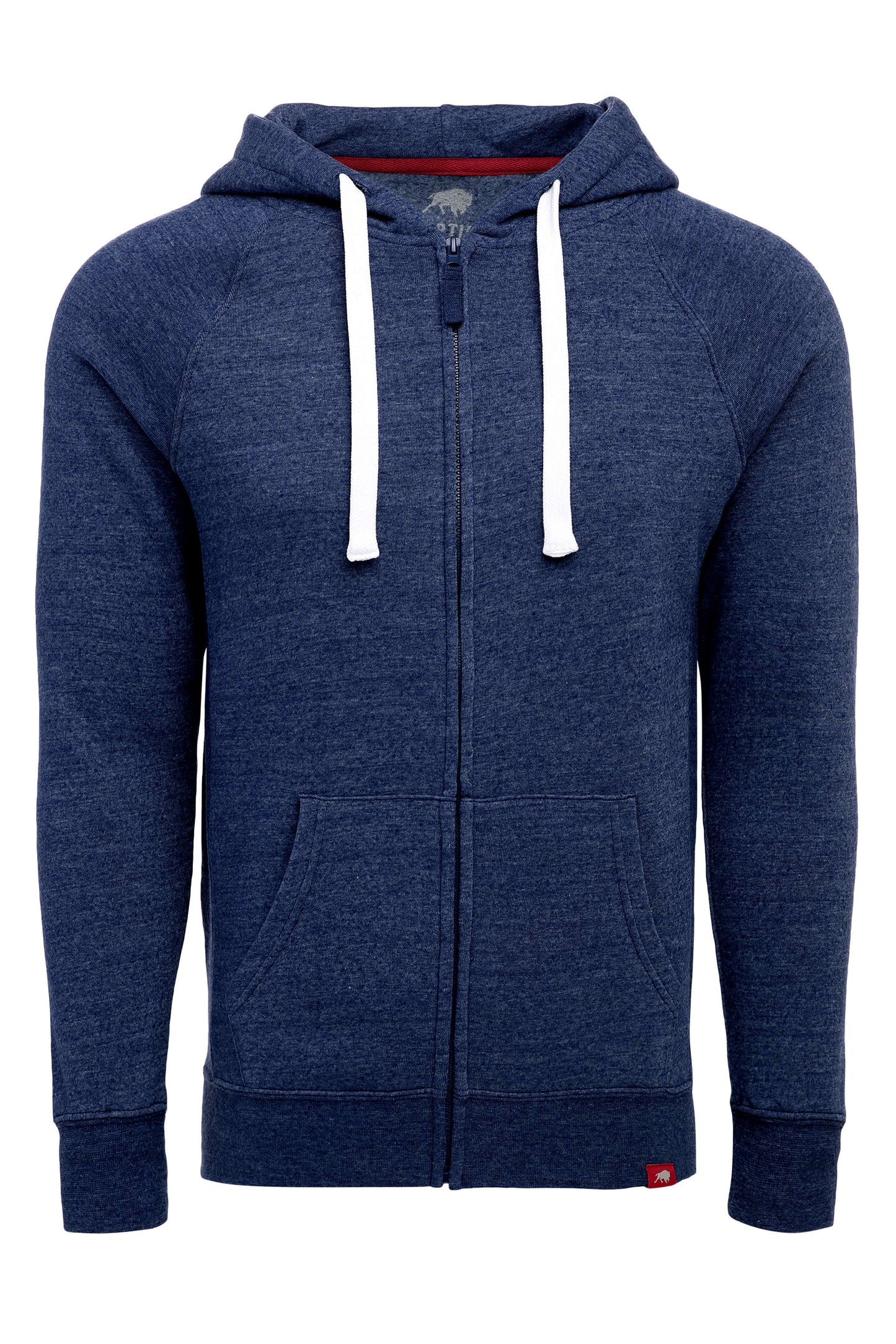 Heywood Tri Blend Fleece Zip Up Hoodie