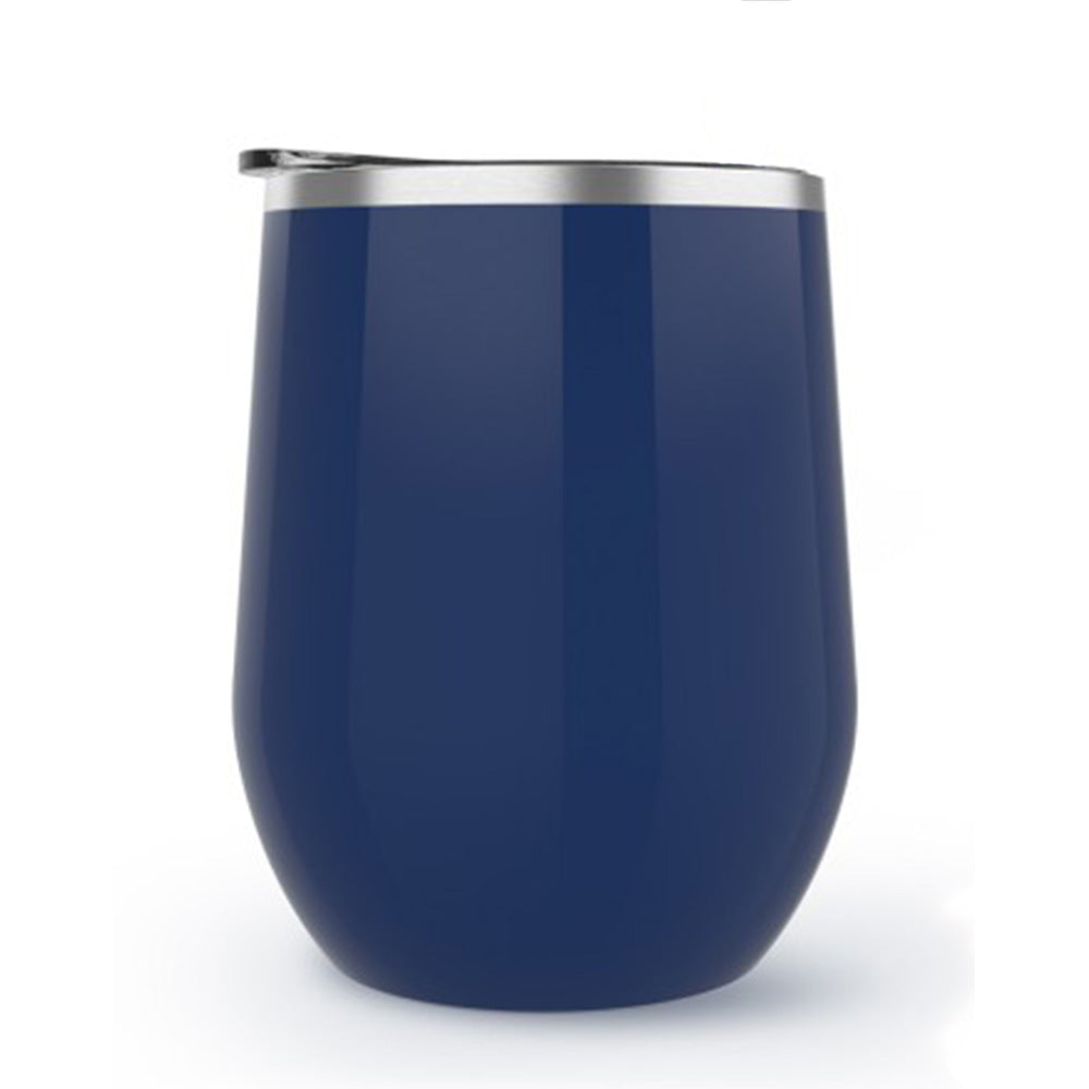 Personalized 12oz Wine Tumbler - Single-Sided