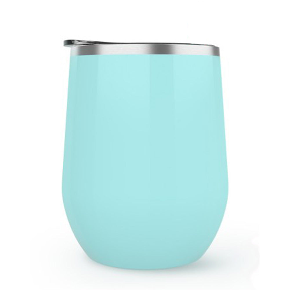 Personalized 12oz Wine Tumbler - Single-Sided