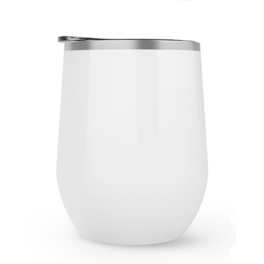 Personalized 12oz Wine Tumbler - Single-Sided