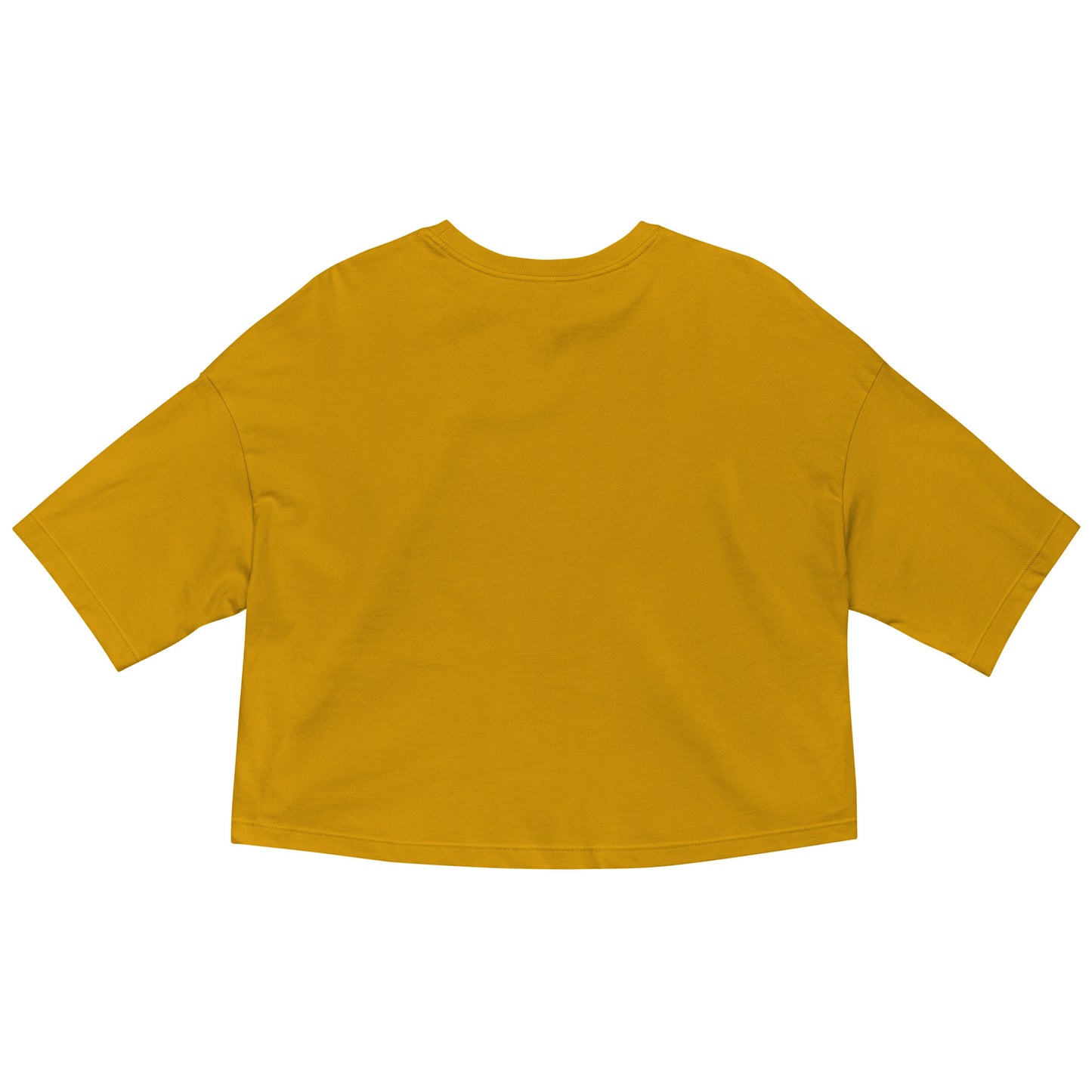 Loose Drop Shoulder Crop Top - Bella + Canvas 6482
