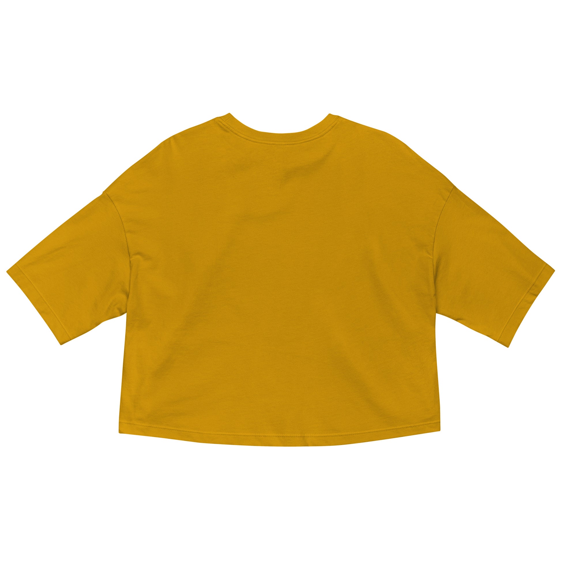 Loose Drop Shoulder Crop Top - Bella + Canvas 6482