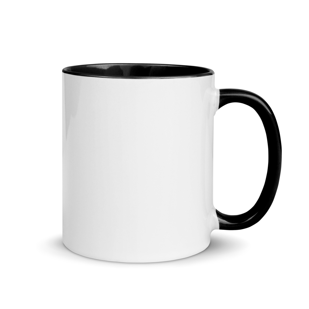 Two-Tone Mug - Printful White Ceramic Mug with Color Inside