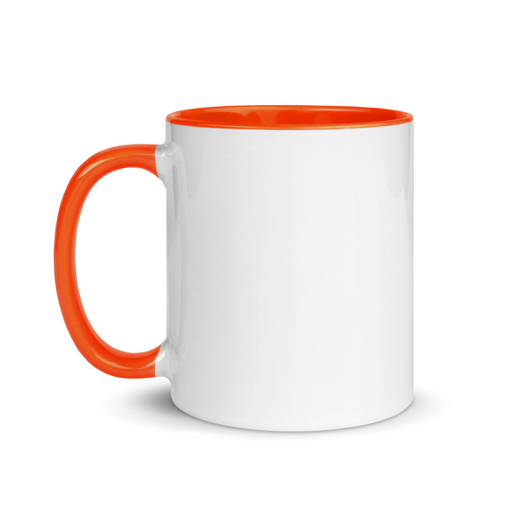 Two-Tone Mug - Printful White Ceramic Mug with Color Inside