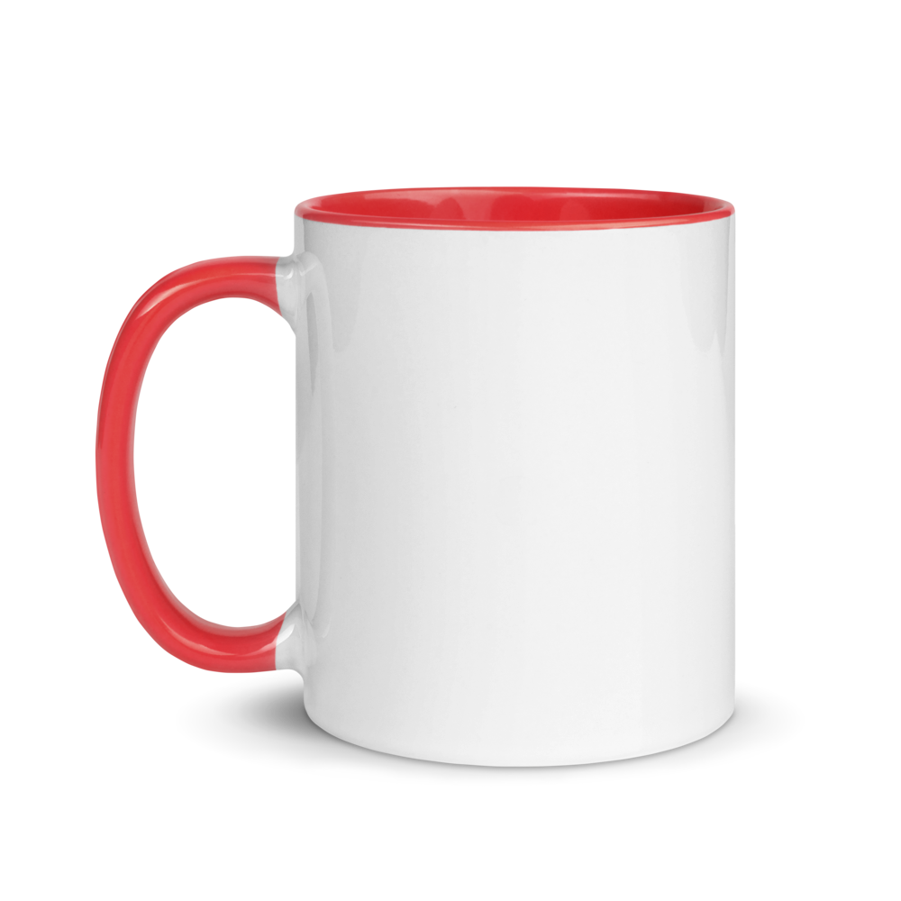 Two-Tone Mug - Printful White Ceramic Mug with Color Inside