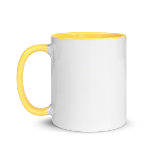 Two-Tone Mug - Printful White Ceramic Mug with Color Inside