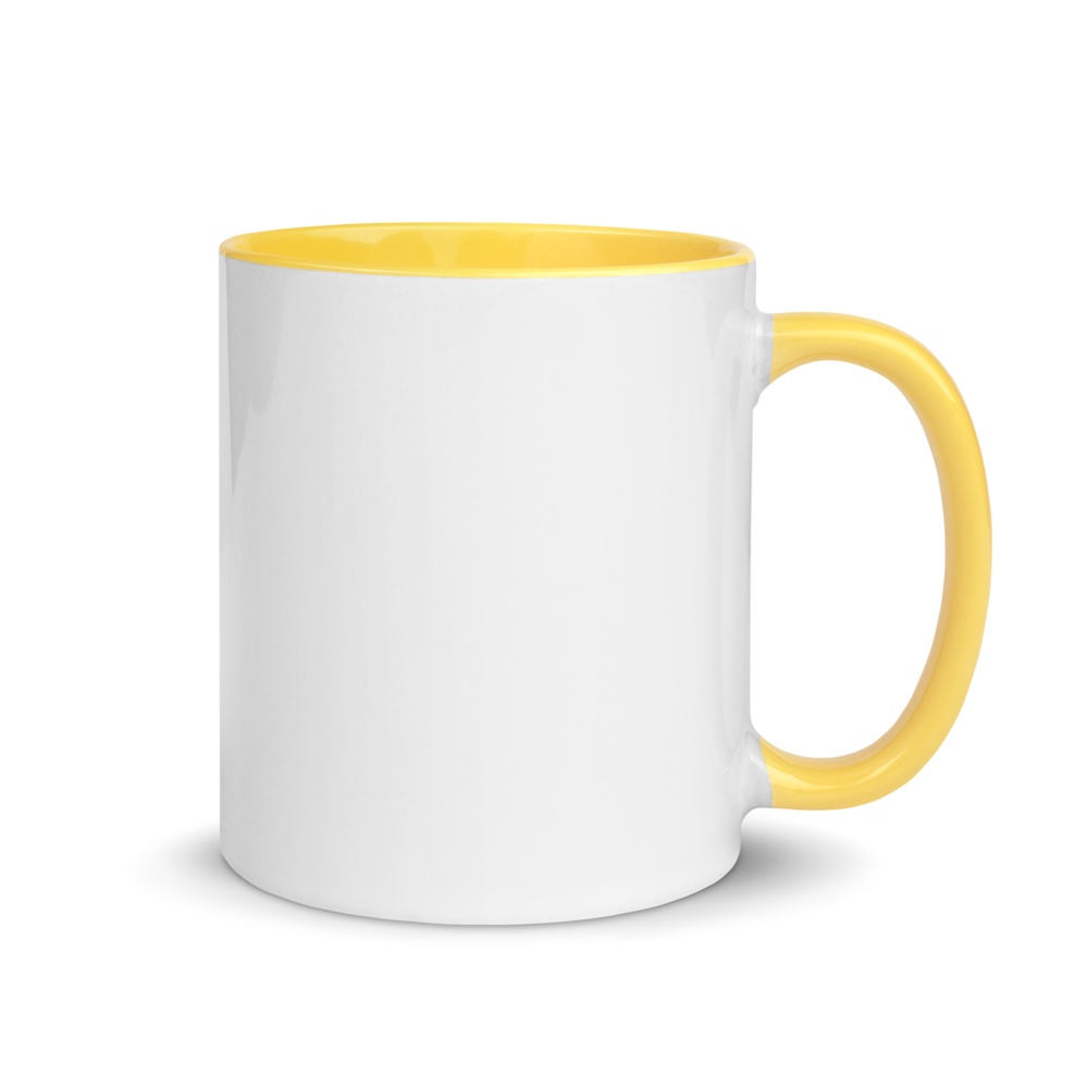 Two-Tone Mug - Printful White Ceramic Mug with Color Inside