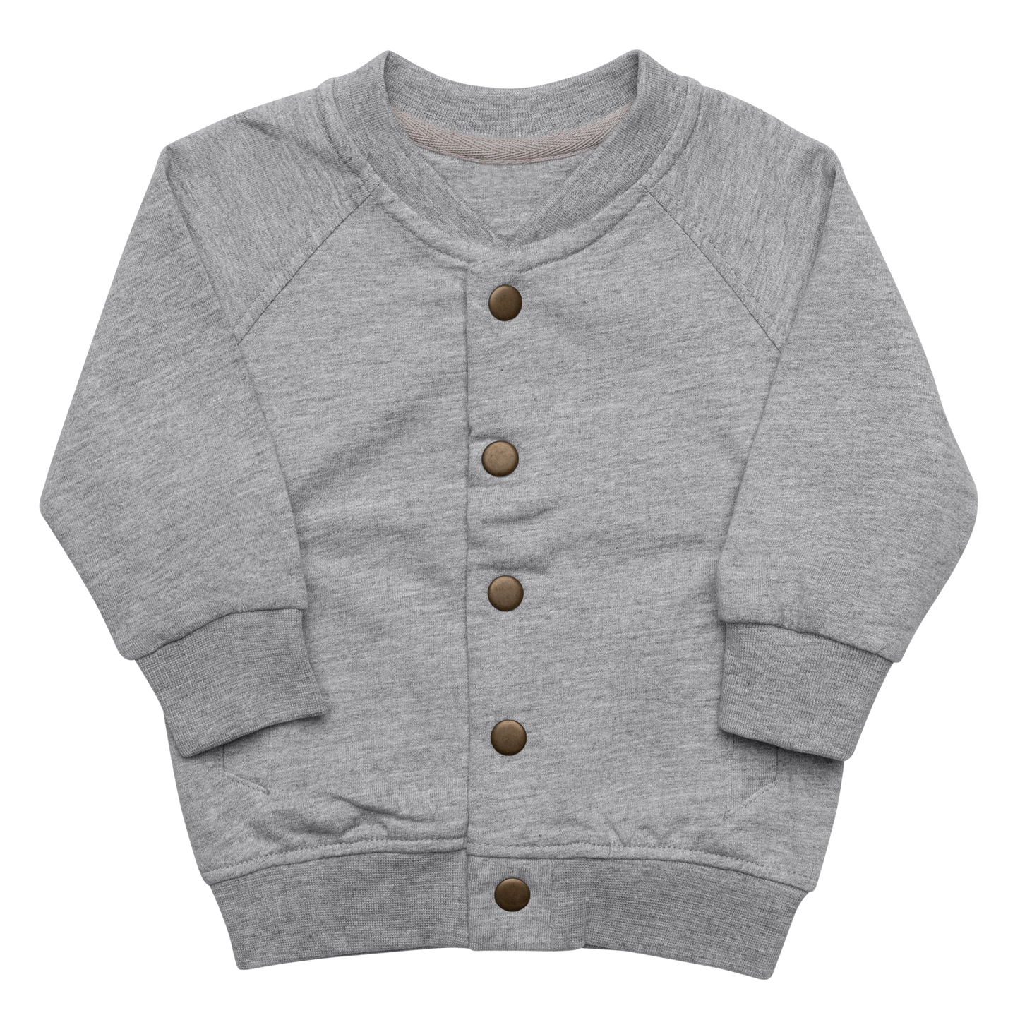 Baby Organic Bomber Jacket - Babybugz BZ40