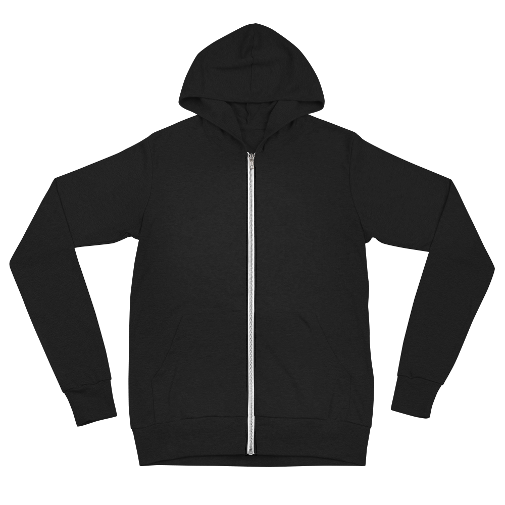 Lightweight Zip-up Hooded Sweatshirt - Bella + Canvas 3939