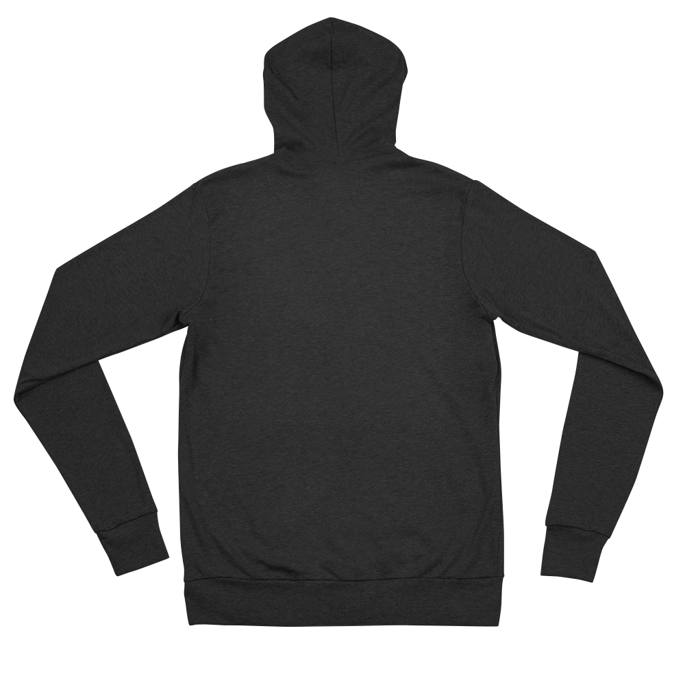 Lightweight Zip-up Hooded Sweatshirt - Bella + Canvas 3939